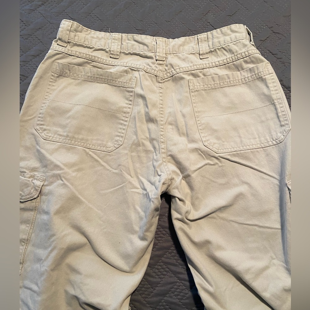 Wrangler Originals Cargo Khakis men’s size 35x28 - Picture 8 of 8